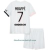 Conjunto (Camiseta+Pantalón Corto) Paris Saint-Germain Kylian Mbappé 7 Segunda Equipación 2021/22 - Niño